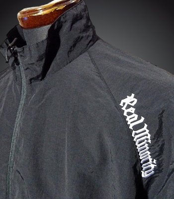 Real Minority リアルマイノリティー ナイロン ジャケット (REAL MINORITY) training jacket カラー：ブラック