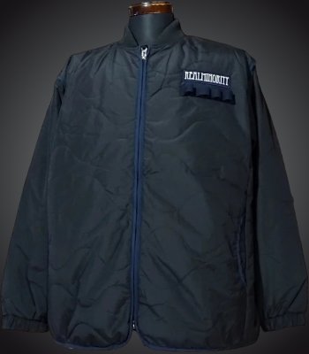 RealMinority リアルマイノリティー キルティングジャケット (smart) quilted jacket カラー：ブラック