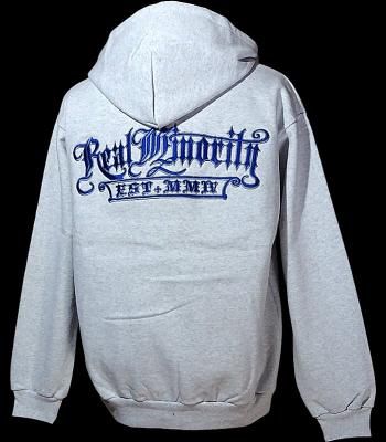 【入手困難】Whoever スウェットパーカー グレー×白 リサイズ済み MIDWEIGHT TERRY ARCH LOGO HOODIE（パーカー）｜REIGNING CHAMP