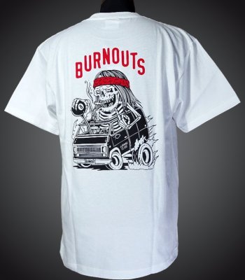 LURKING CLASS ラーキングクラス Tシャツ (BURNOUTS) by sketchy tank カラー：ホワイト