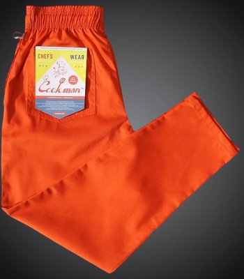 Cookman åޥ Chef Pants եѥ 롼եå ѥ (Orange) åѥ 顼