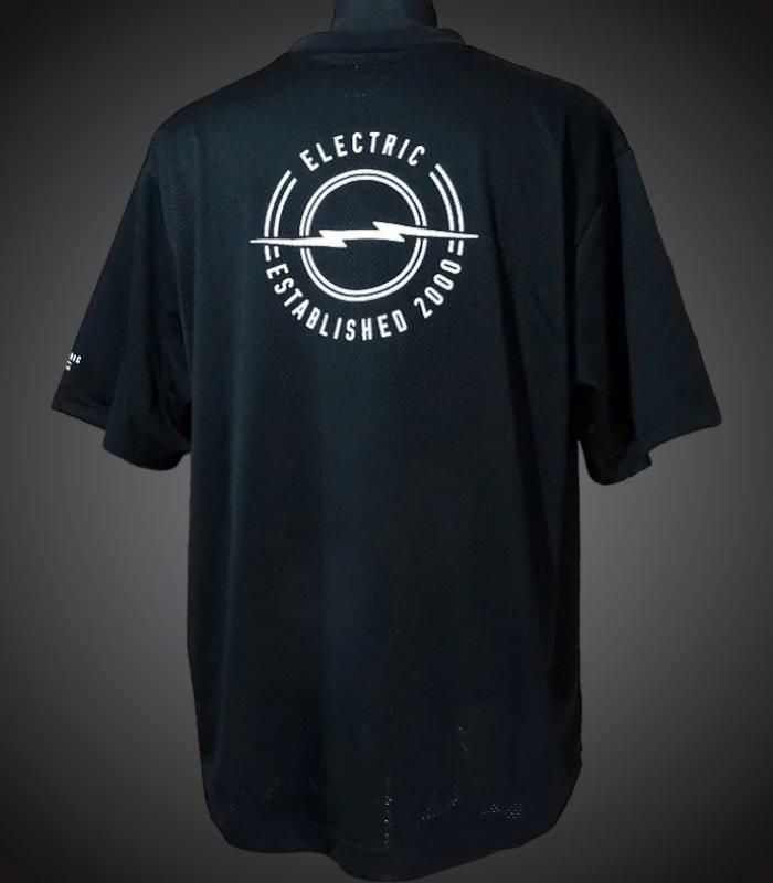 OVY メッシュアメリカンフットボールTシャツ 黒 OVY メッシュアメリカンフットボールTシャツ 黒