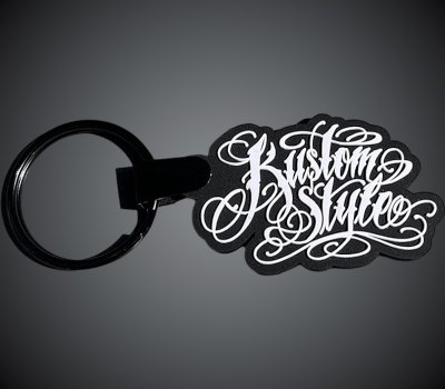 kustomstyle ॹ  (KSKR-008) norm logo rubber key chain 顼֥å

