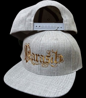 parasite ѥ饵 ʥåץХåå (Parasite CAP SMALL LETTER) baseball snapback cap 顼إ졼