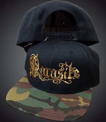 parasite ѥ饵 ʥåץХåå (Parasite CAP SMALL LETTER) baseball snapback cap 顼֥åߥߥ