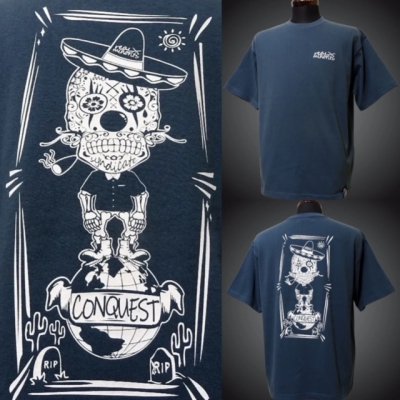 RealMinority ꥢޥΥƥ  T (conquest) 9.1oz LooseFit T-shirt 顼ߥåɥʥȥ֥롼