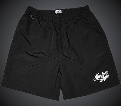 kustomstyle ॹ ʥ 硼ȥѥ (KSSP2404BK) new icon nylon shorts 顼֥å