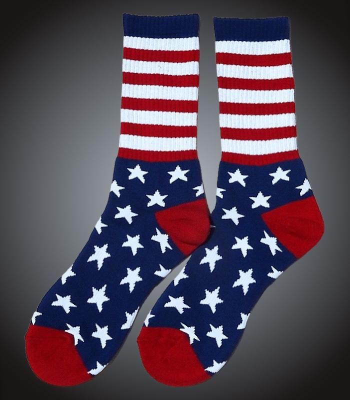 American Socks | 星条旗柄ソックス - ZAP 西海岸系ストリート