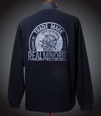 RealMinority ꥢޥΥƥ  󥰥꡼T (TradeMark) LooseFit LongSleeveTee 9.1oz ToughBody 顼֥å