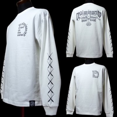 RealMinority 󥰥꡼T (Liveinthenow-2) LooseFit LongSleeveTee 9.1oz ToughBody 顼ۥ磻