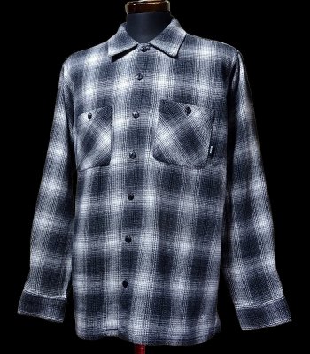 BLUCO ֥륳 Ĺµ֥åեͥ륷 (Ombre Check flannel Shirts) 顼֥å