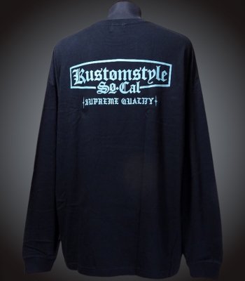 kustomstyle ॹ 󥰥꡼T (KSTL2418BK) supreme quality 24 long sleve T-shirts 顼֥å