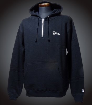 BLUCO ֥륳 ϡեå ץ륪Сåȥѡ ΢ѥ (Heavy Pile Sweat Half Zip Hoodie Embroidery) 顼֥å