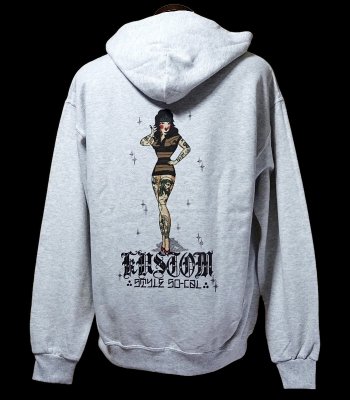 kustomstyle åȥץ륪Сѡ 8.0oz ΢ (KSP2423ASH) chola pin-up pullover hoodie 顼å奰졼