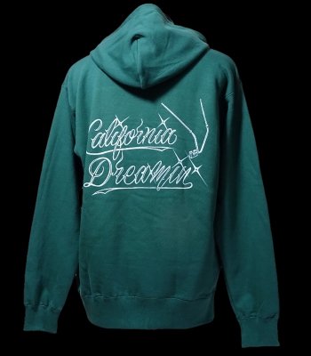 kustomstyle åȥץ륪Сѡ 10oz ΢ϥѥ (KSP2419GR) california dreamin letter 顼꡼