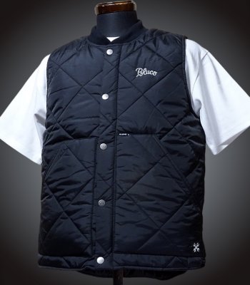 BLUCO ֥륳 ƥ ٥ (RIB COLLAR QUILTING VEST) 顼֥å