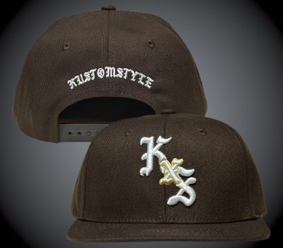 kustomstyle ॹ ʥåץХåå (KSCP2425BR) chisox snap back cap 顼֥饦