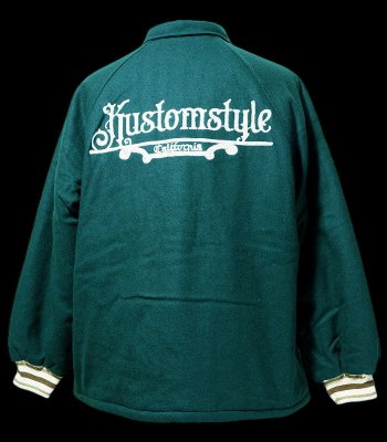 kustomstyle ॹ  㥱å (KSHWJ2427GR) plaque car club jacket 顼꡼