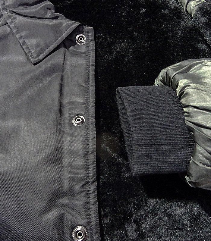 美品 PARASITE パラサイト ボア付き コーチジャケット parasite ボアコーチジャケット | ブラック - ZAP 西海岸系