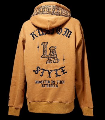 kustomstyle åȥץ륪Сѡ 10.0oz ΢ (KSP2424BRI) LA BANDANA pullover hoodie 顼֥å