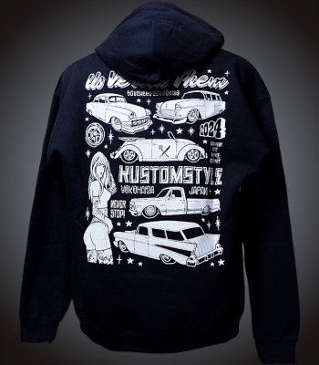 kustomstyle  US VERSUS THEM åȥץ륪Сѡ 8.0oz ΢ (KSUVT010PBLK) pullover hoodie 顼֥å