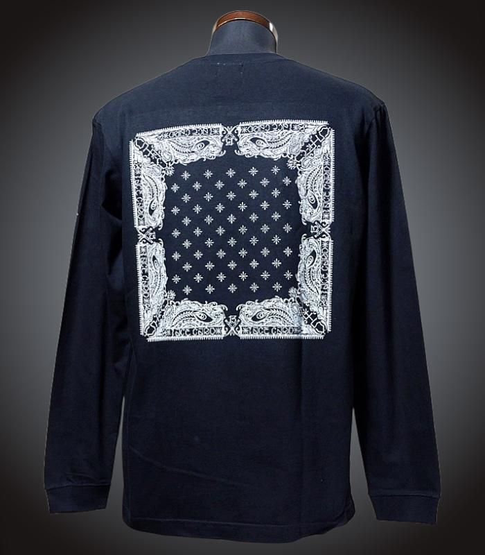 kustomstyle ロングスリーブTシャツ (KSTL2434BK) S-T logo
