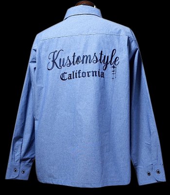 kustomstyle ॹ Ĺµ֥졼 KSLS2431CH) starlite long sleeve work shirts 顼֥롼