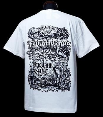 kustomstyle ॹ T (KST2503WH) fudemae 2010 T-shirt 顼ۥ磻