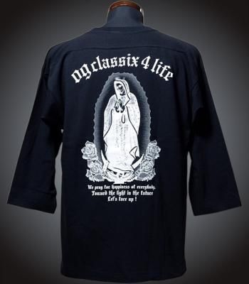 チャコット】バッククロス7分袖ロングTシャツ トップス 東京