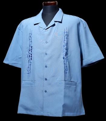 kustomstyle Ⱦµץ󥫥顼 (KSSS2505BL) carlsbad open colar short sleeve shirts 顼֥롼
