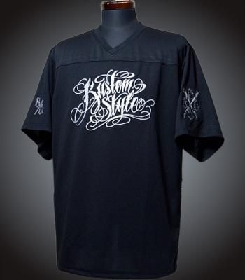kustomstyle ॹ å եåȥܡ른㡼 (KSFOOT2508BK) garden grove football jersey  顼֥å