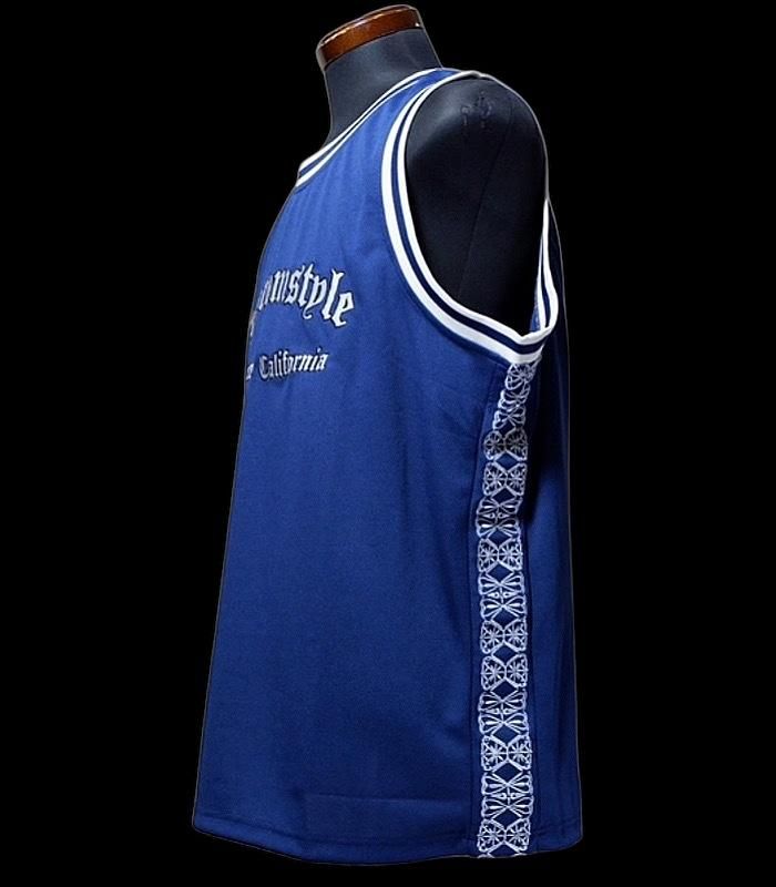 Per gotesson ss18 メッシュ　タンクトップ 手染め　zsc kustomstyle カスタムスタイル メッシュ タンクトップ