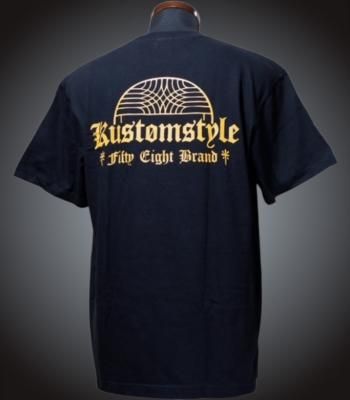 kustomstyleFIFTY EIGHT ॹߥեեƥ T (KSFE003TBK) WHITTIER T-shirt 顼֥å