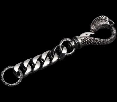 parasite ѥ饵  (SNAKE KEY CHAIN) -SILVER925-