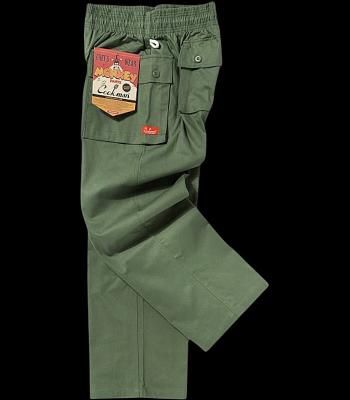 Cookman åޥ 󥭡ѥ (Monkey Pants Herringbone Olive) åѥ 顼꡼
