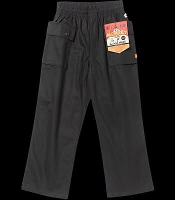 Cookman åޥ 󥭡ѥ (Monkey Pants Herringbone Black) åѥ 顼֥å