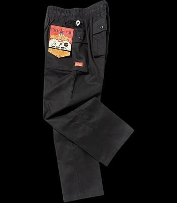 Cookman åޥ 󥭡ѥ (Monkey Pants Herringbone Black) åѥ 顼֥å