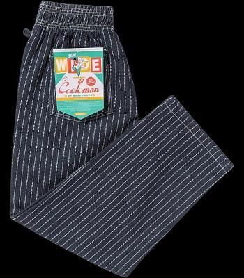 Cookman åޥ Chef Pants 롼եå ߥ磻ɥѥ (Semiwide Wabash Denim Navy ) 顼ͥӡ