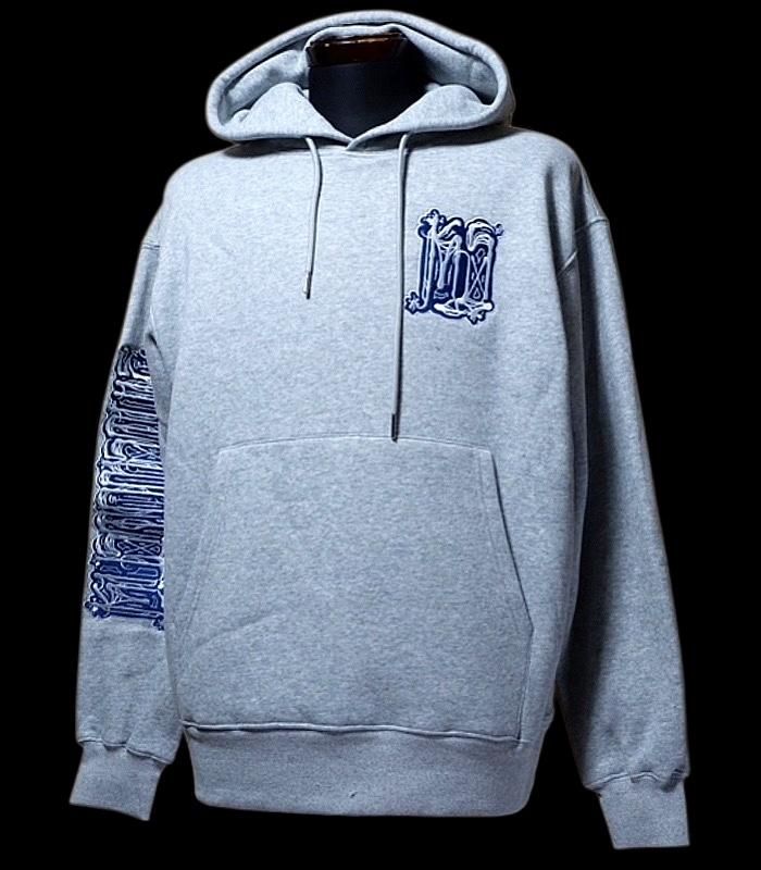 Hotfix Logo Sweatshirt オフショルダー グレー スウェット Hotfix Logo Sweatshirt オフショルダー グレー スウェット