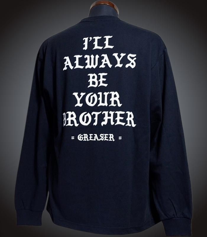 TheBONEZ ロングスリーブTシャツ Greaser グリーサー ロングスリーブTシャツ (BROTHER) カラー
