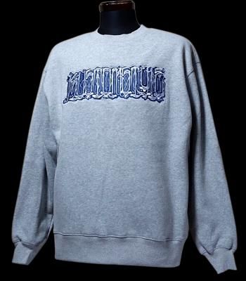 kustomstyle ॹ 롼ͥå åȥȥ졼ʡ 10oz΢ (KSSW2520ASH) chavo logo crewneck sweat 顼å奰졼