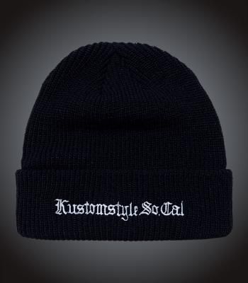 kustomstyle ॹ  ˥åȥå (KSKNC0905BK) old english beanie 顼֥å