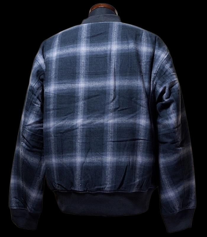 BLUCO ブルコ ボンバージャケット (OMBRE CHECK BOMBER JACKET) カラー