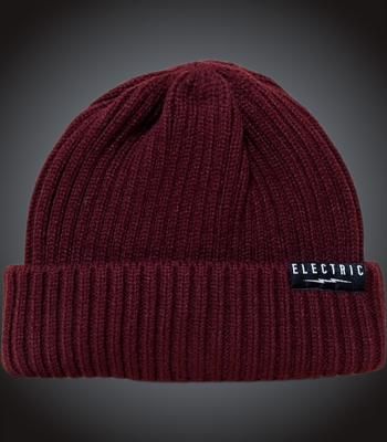 ELECTRIC エレクトリック ニットキャップ (KNIT BEANIE TYPE A) カラー:ワイン