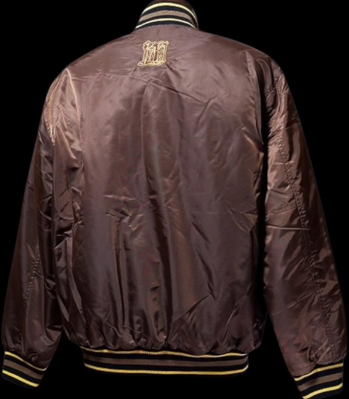 kustomstyle ナイロン スタジアムジャケット (KSHWJ2520BR