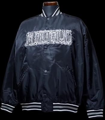 kustomstyle ʥ ॸ㥱å (KSHWJ2520BK) chavo logo nylon stadium jacket 顼֥å