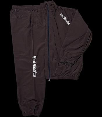 RealMinority ナイロン ジャケット&パンツ 上下セット(REAL MINORITY) Nylon Jacket & Pants カラー:ブラウン