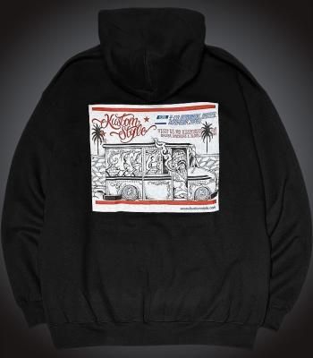 kustomstyle å ץ륪Сѡ 8.4oz ΢ (KSP2516BK) KSPS pullover hoodie 顼֥å