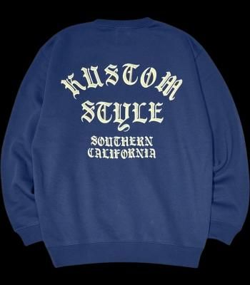 kustomstyle 롼ͥå åȥȥ졼ʡ 10oz΢ (KSSW2411IND) shades logo crewneck sweat 顼ǥ