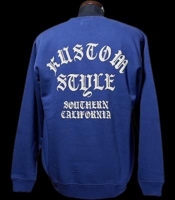 kustomstyle 롼ͥå åȥȥ졼ʡ 10oz΢ (KSSW2411IND) shades logo crewneck sweat 顼ǥ